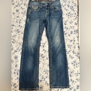 Men’s Jeans Rock Revival Raynell Straight good condition 32x32